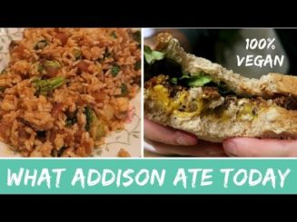 WHAT ADDISON ATE TODAY - VEGAN (Raw Alignment)