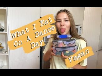 WHAT I EAT ON A DANCE DAY - Vegan (Phoebe Combes)