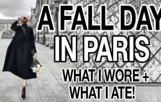 A FALL DAY IN PARIS - WHAT I WORE + WHAT I ATE! (Carly Cristman)