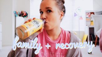 Meeting my calorie goal + family in recovery - what I eat in a day #10 (anorexia recovery) (Jana Katherine)