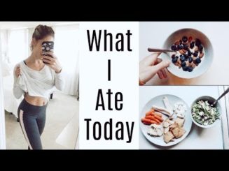 Postpartum - Healthy What I Eat in a Day & Workout Routine (Miss Rylee Jade)