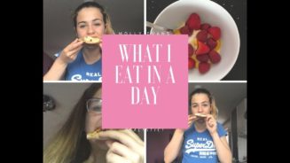 Realistic what I eat in a day! (Molly Evans)