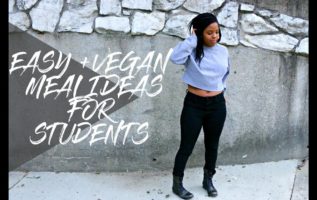 VEGAN WHAT I EAT IN A DAY #3 (Vegan College Student) (Danielle Wishart)
