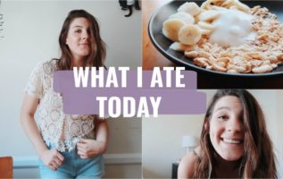 WHAT I ATE TODAY - ED Recovery + Stepping outside of my comfort zone... (Daphne Fischer)