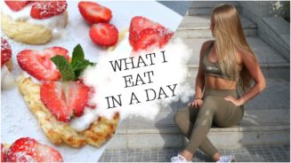 WHAT I EAT IN A DAY #13 I Das Spiegelbild ist wichtiger als das Gewicht (Sarah Fit)