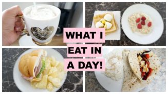 WHAT I EAT IN A DAY 2018 - QUICK & EASY (Sherri lee)