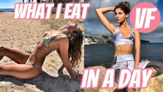 WHAT I EAT IN A DAY AS A MODEL ON IBIZA (Sanne Vander)