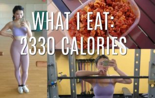 WHAT I EAT IN A DAY FOR WEIGHT GAIN - 2330 Calories (Liana Chau)