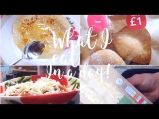 WHAT I EAT IN A DAY - JUNE 2017 (Georgie Carr)