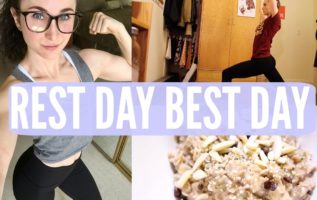 WHAT I EAT IN A DAY ON REST DAYS - Yoga Fail (MissFitAndNerdy)