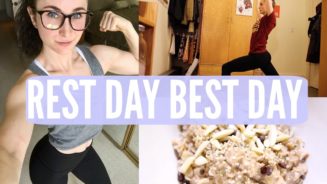 WHAT I EAT IN A DAY ON REST DAYS - Yoga Fail (MissFitAndNerdy)
