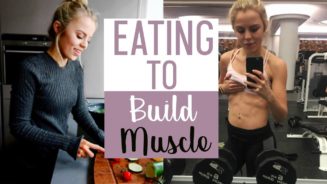 WHAT I EAT TO BUILD MUSCLE - Full Day Of Eating (Jade Joselyn)