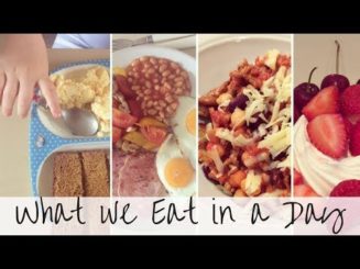 WHAT WE EAT IN A DAY - Toddler & Mummy (Slimming World Friendly) - July Day 7 (Joanne Guy)