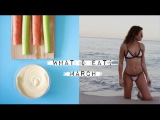 What I Eat In A Day - March 2017 (Allegra Shaw)
