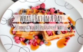 What I Eat In A Day - Slimming World Waffles - Pregnant (Heather Darroch)