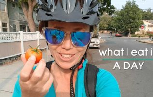 What I Eat In A Day Vegan - Cycle Commuting in Victoria BC EP#6 (Heather Nicholds)