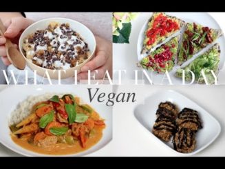 What I Eat in a Day #16 (Vegan-Plant-based) (Jess Beautician)