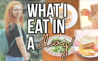 What I Eat in a Day in High School! (healthy + realistic!) (mallory)