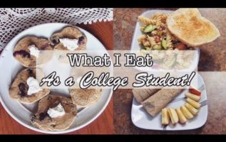 What I Eat in a Week as a College Student! - 2018 (Natalie Anaka)