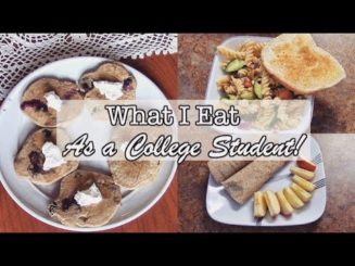 What I Eat in a Week as a College Student! - 2018 (Natalie Anaka)