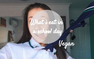 What I eat on a school day as a vegan - EASY AND HEALTHY (Keeley Pejovic)