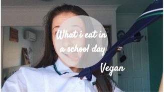 What I eat on a school day as a vegan - EASY AND HEALTHY (Keeley Pejovic)