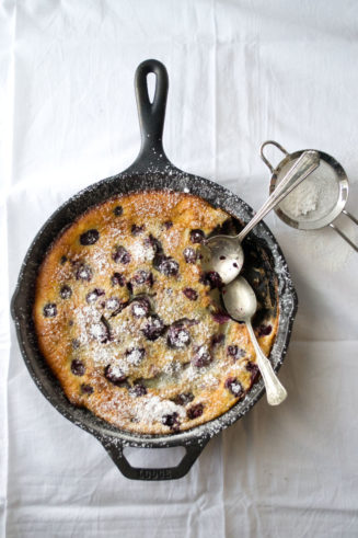 Cherry Clafoutis via Sift & Whisk