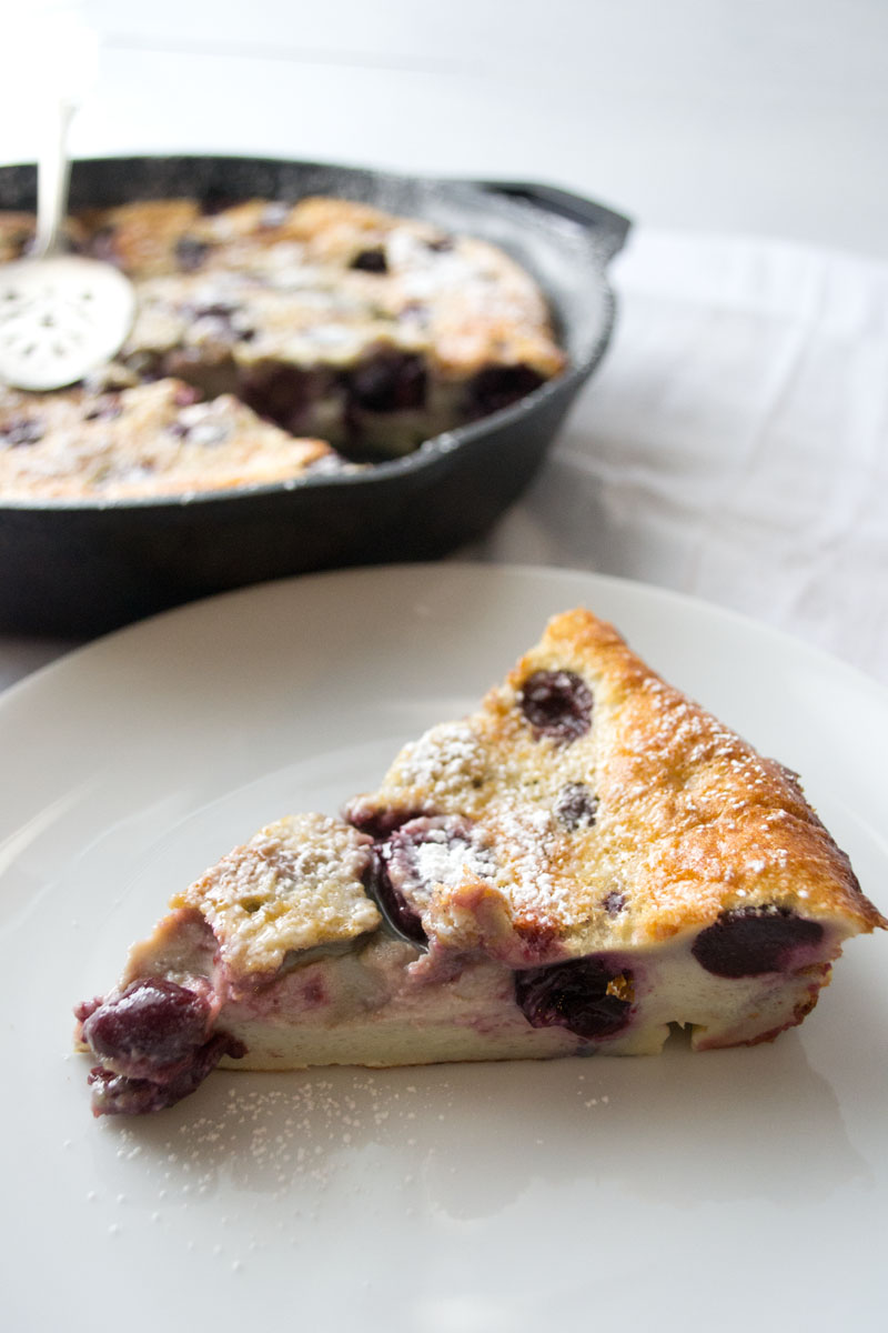 Cherry Clafoutis via Sift & Whisk