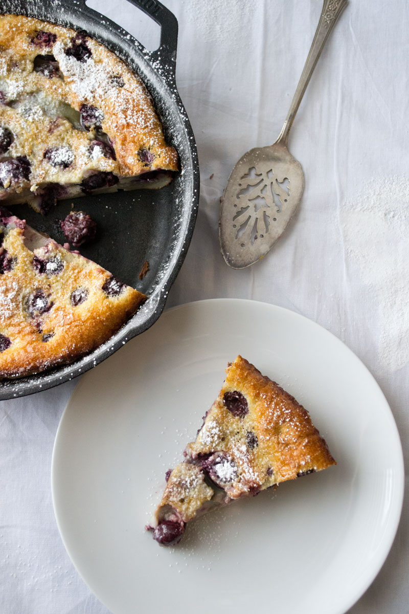 Cherry Clafoutis via Sift & Whisk