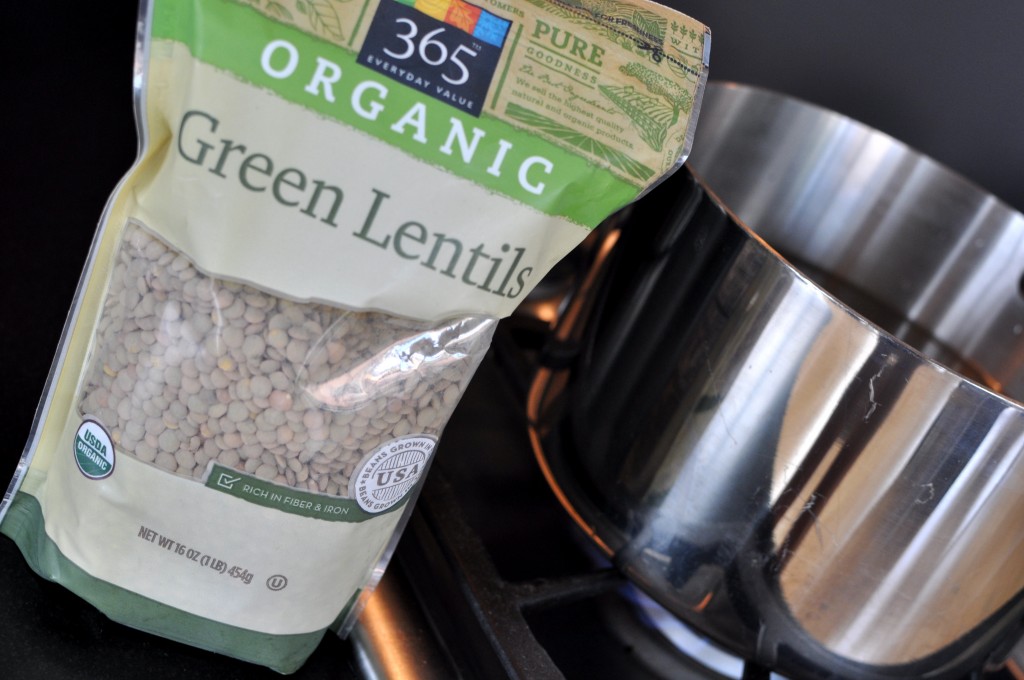 Organic Green Lentils