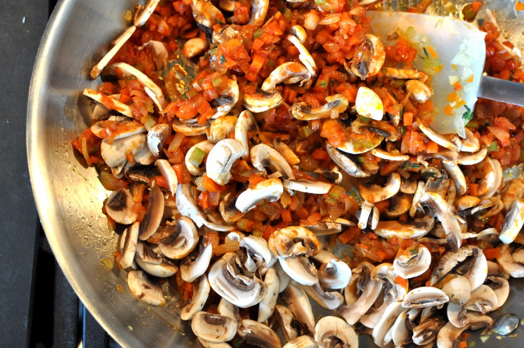 Veggies with Mushrooms & Tomato Paste