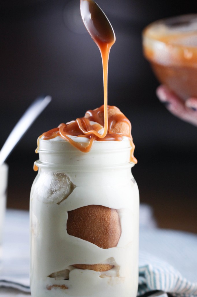 Magnolia Bakery's Banana Pudding With Salted Caramel | ringfingertanline.com
