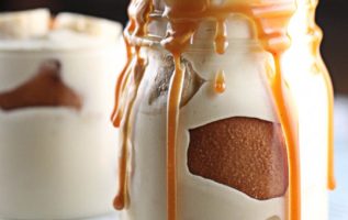 Magnolia Bakery's Banana Pudding With Salted Caramel | ringfingertanline.com