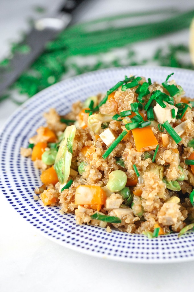 Adaptable Quinoa "Fried Rice" | ringfingertanline.com