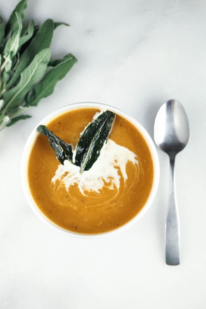 The Perfect Butternut Squash Soup | ringfingertanline.com