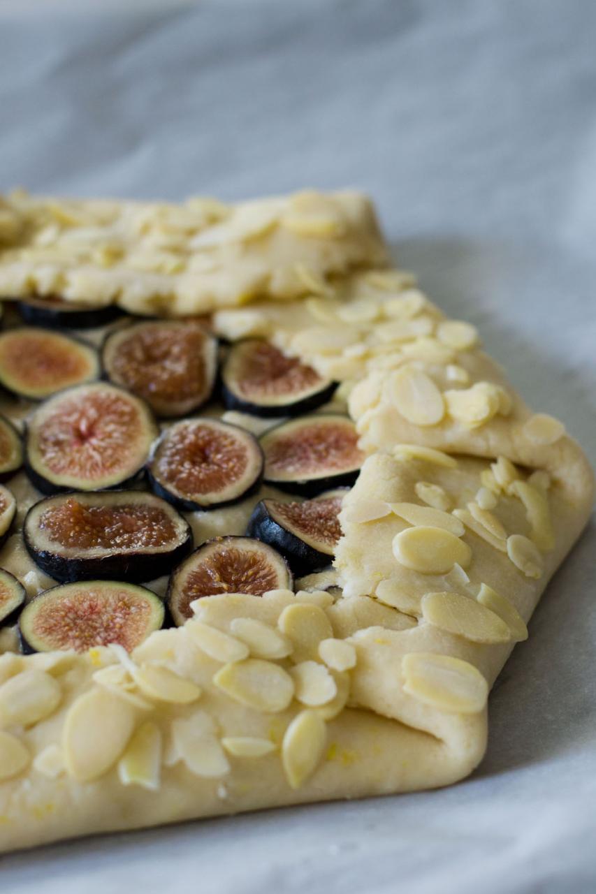 Fig Almond Galette via Sift & Whisk