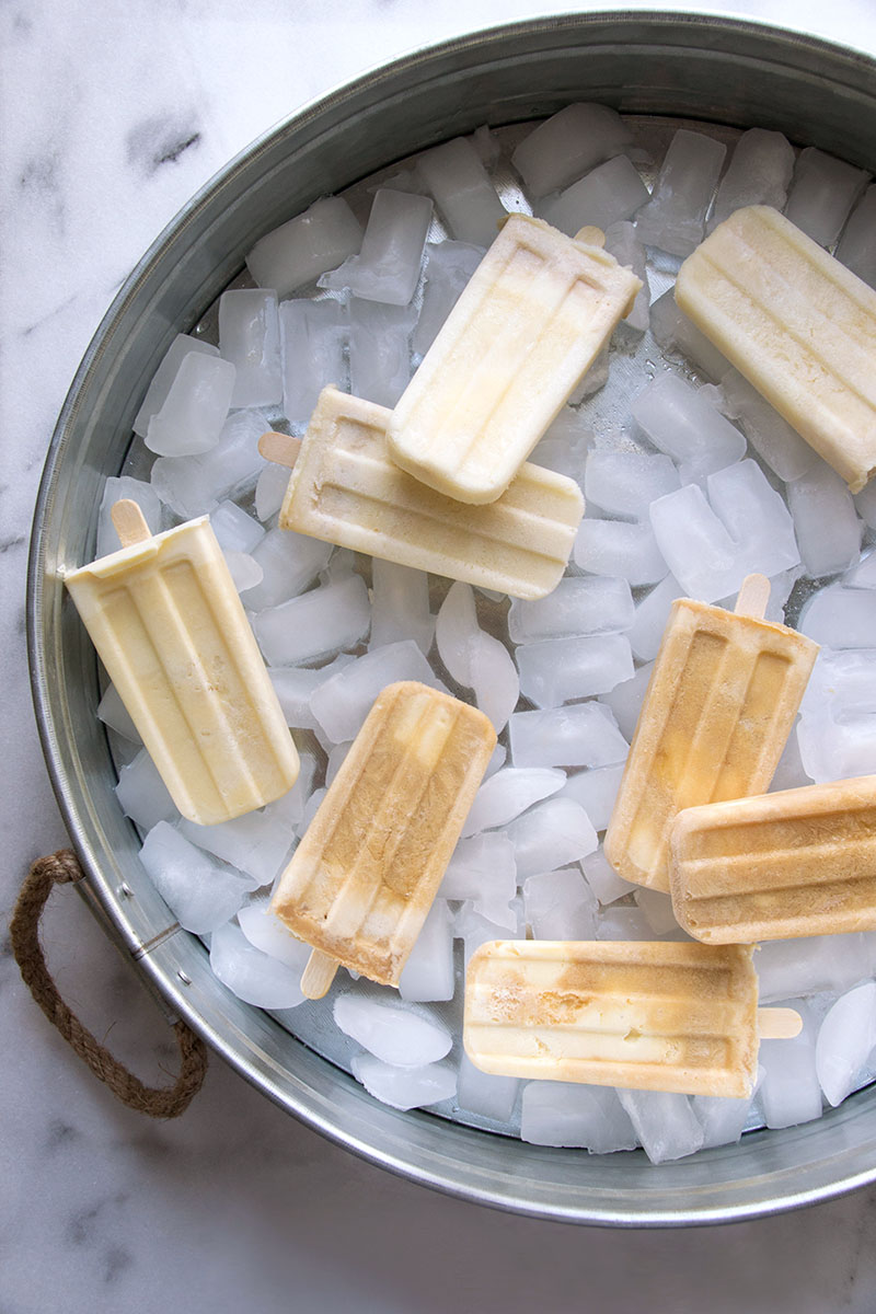 Root Beer Float & Boston Cooler Popsicles | siftandwhisk.com