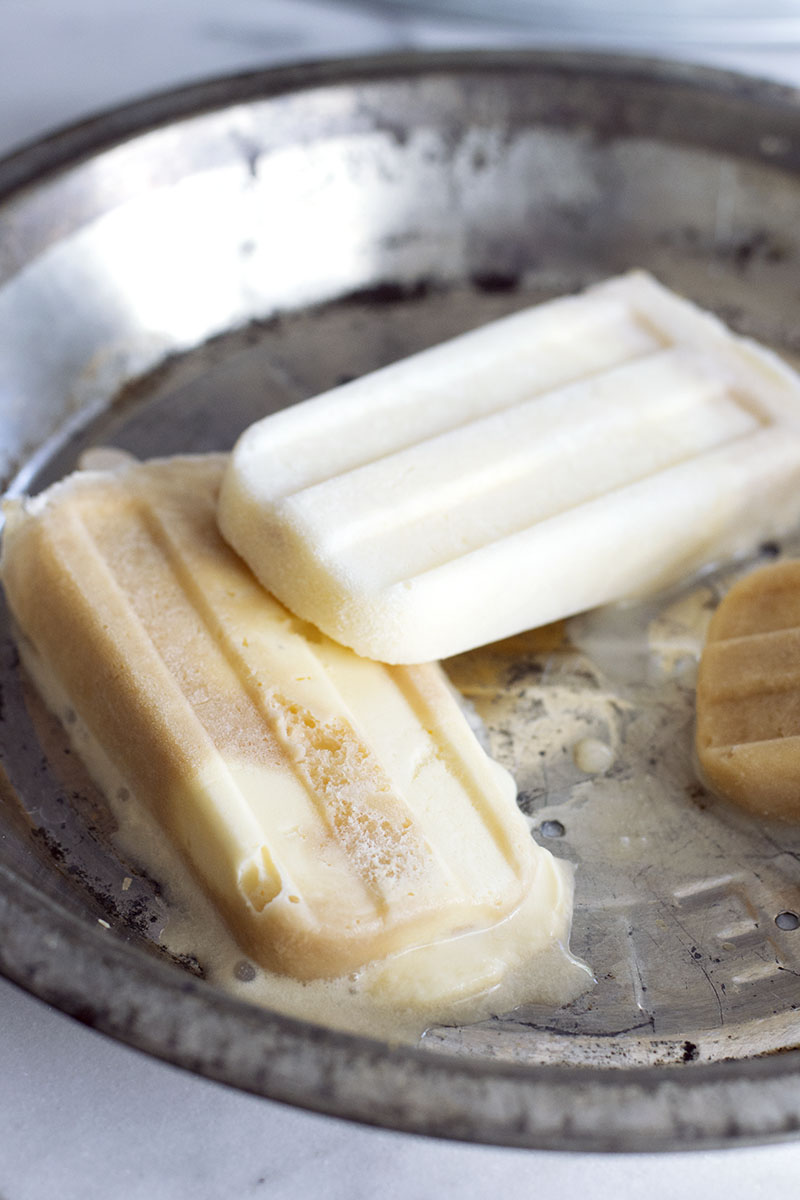 Root Beer Float & Boston Cooler Popsicles | siftandwhisk.com