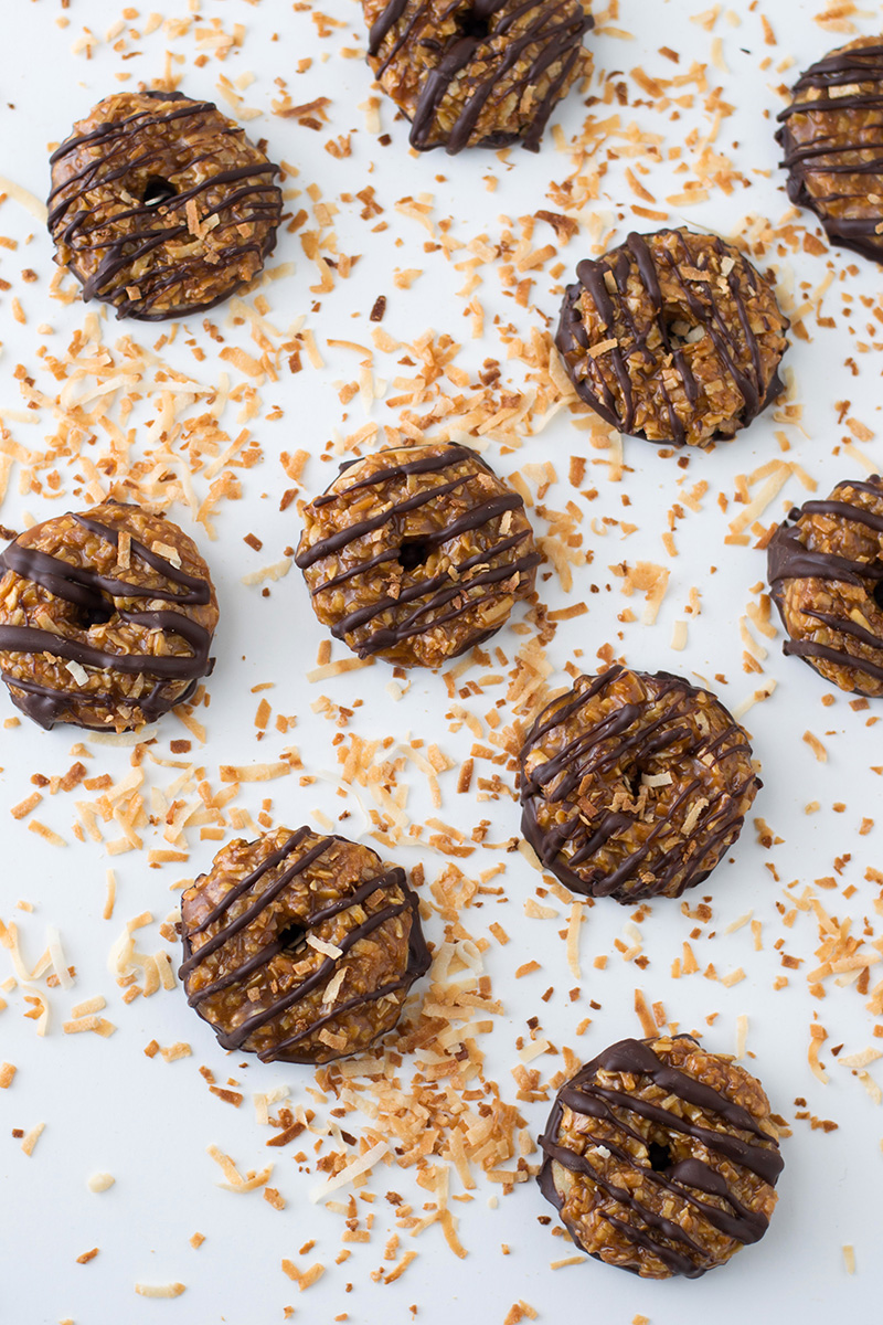 DIY Girl Scout Cookie Knockoffs (Samoas) | siftandwhisk.com