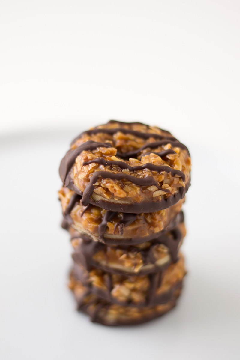 DIY Girl Scout Cookie Knockoffs (Samoas) | siftandwhisk.com