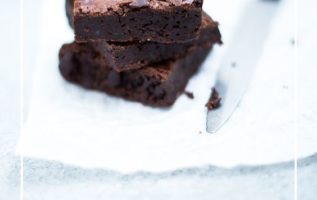 The BEST vegan brownies. Chewy, not gooey. Crackly, shiny, papery tops. Dense & rich.