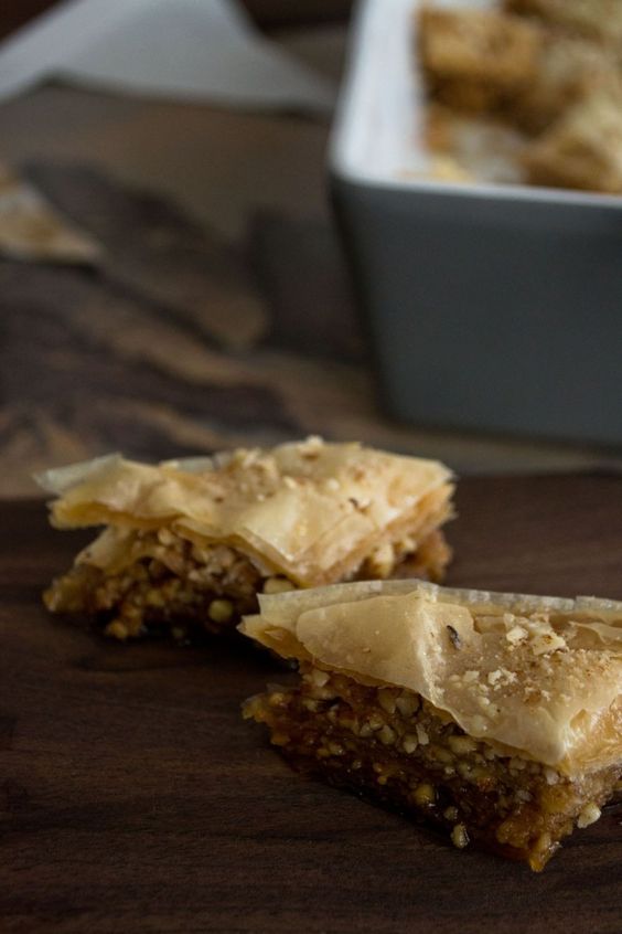 Almond Rosewater Baklava