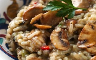 Gluten-Free Mushroom Risotto recipe